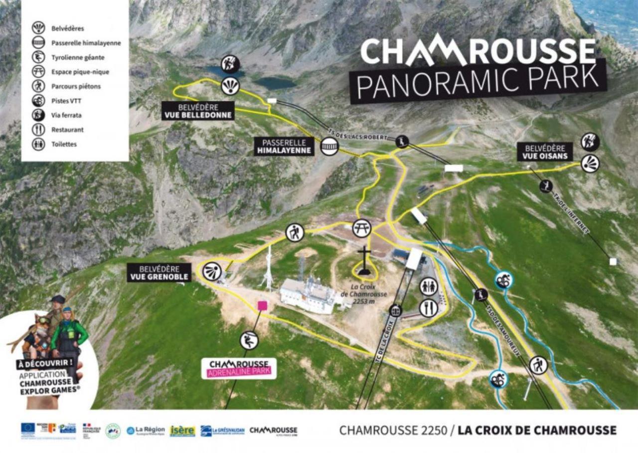 Le T2 Douillet D'Uriage - Residence Le Louvre - Cure Thermale Uriage- Proche Chamrousse - Jusqu'A 3 Personnes - Region Agreable En Toute Saison Vaulnaveys-le-Haut Екстериор снимка